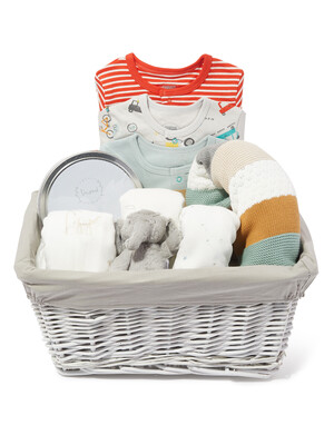 Baby Gift Hamper – 5 Piece with Transport Sleepsuit